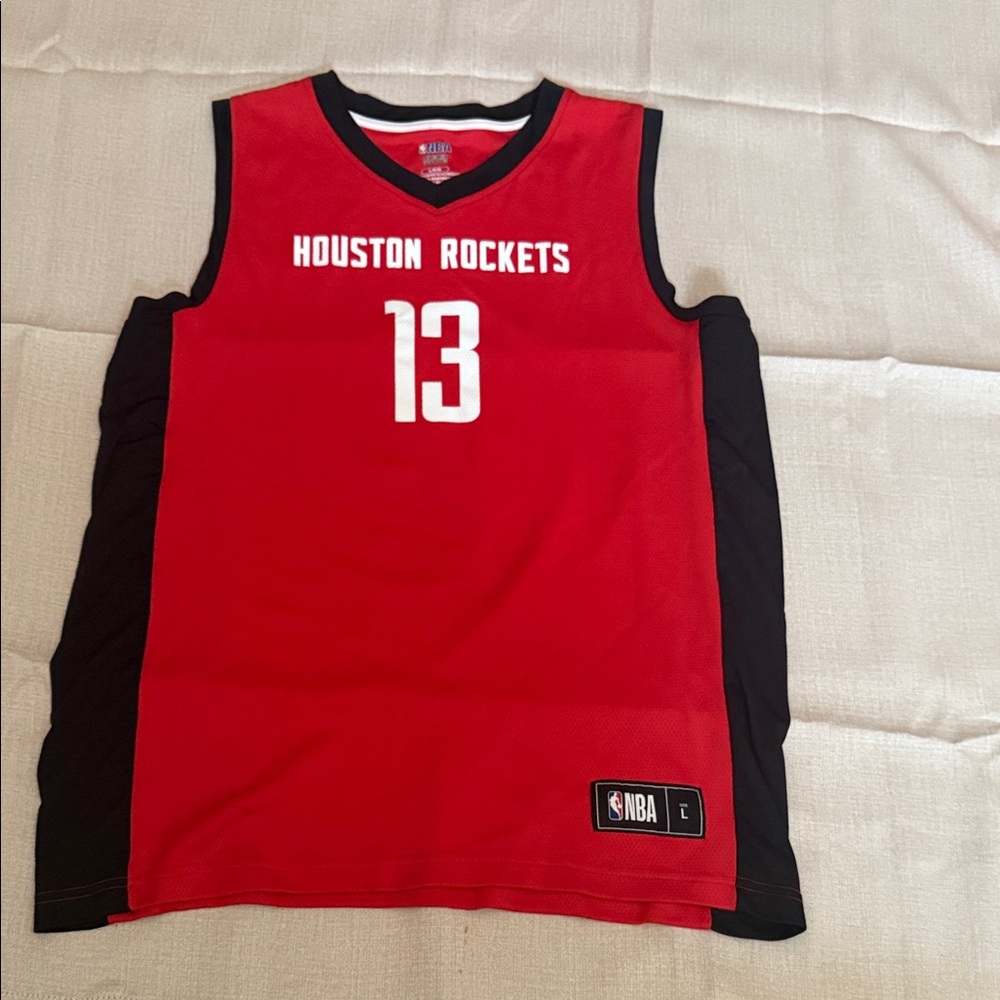 NBA Houston Rockets Red and Black Jersey